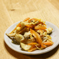 ガメコ's cooksnap of when they made エリンギと卵の中華風炒め.