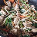 パフェうさこ's cooksnap of when they made ほうれん草と豚肉の味噌炒め.