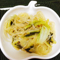 ＫawausosO's cooksnap of when they made 白菜と春雨の煮もの.