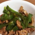 うえ乃's cooksnap of when they made 超簡単!!豚肉で作るなんちゃって青椒肉絲.