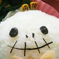 あーもこ's cooksnap of when they made ハロウィン☆スケルトンおにぎり弁当.