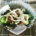あーもこ's cooksnap of when they made お弁当に❣おくらのおかかチーズ焼き♡.