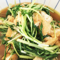 とちマメ's cooksnap of when they made 京風★簡単★水菜とお揚げさんのハリハリ.