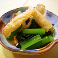runa10's cooksnap of when they made サクサクお揚げで♪小松菜のおひたし.