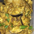 カニーヘン's cooksnap of when they made ◈ナスとひき肉のカレ－卵とじ炒め◈.