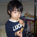 やまと・こうたママ's cooksnap of when they made 蒲鉾と干しエビのかき揚げ＊お弁当に.
