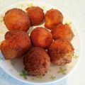 なつーちゃん's cooksnap of when they made お月見にぴったり★もちもち豆腐ドーナツ.