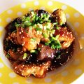 AYRH♡'s cooksnap of when they made 鶏肉となすのピリ辛炒め.
