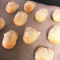 aki✩'s cooksnap of when they made ゴマとチーズのポンデケージョ.