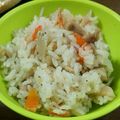 むむ★☆'s cooksnap of when they made 炊飯器で！とりごぼうピラフ.