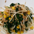 ゆりさんの気ままに's cooksnap of when they made 5分！ほうれん草ともやしのツナコーン炒め.