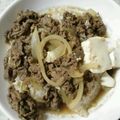 i_waka's cooksnap of when they made スタミナバッチリ！すき焼き風牛丼♡.