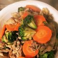 くろ狐's cooksnap of when they made 簡単！豚肉とブロッコリーの中華炒め.