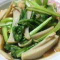 なるこォ's cooksnap of when they made ✿わさび醤油でかまぼこ炒め✿.