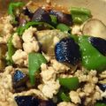 蒟蒻バタコ's cooksnap of when they made 鶏ひき肉でナスとピーマンの味噌炒め.