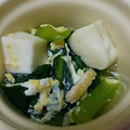 hiko336's cooksnap of when they made はんぺんと小松菜の卵とじ.
