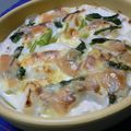 ちょこれーとなっつ's cooksnap of when they made かぶとベーコンの♪クリーミーグラタン♪.