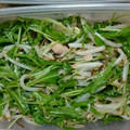 あんずcat's cooksnap of when they made 柚子胡椒香る水菜ともやしの塩昆布ツナ和え.