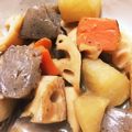 TChi33's cooksnap of when they made 大根とレンコンの煮物.