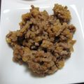 ろっしふみ's cooksnap of when they made 新生姜たっぷり！かんたん肉味噌.