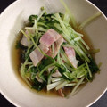 キタマニ's cooksnap of when they made 水菜とベーコンのさっと煮ただけ♪.