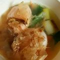 ももかば's cooksnap of when they made うどんスープで！揚げもちのお雑煮.