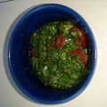 katsura612's cooksnap of when they made サッと簡単！モロヘイヤのトマトあえ☆.