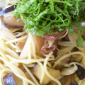 ねびと's cooksnap of when they made ナスとみょうがの♡夏野菜和風パスタ♡.