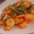 菜乃果's cooksnap of when they made アスパラとエビのクリーミーチリソース.