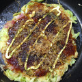 夕飯は６時です's cooksnap of when they made 超サクふわ☆簡単美味しいお好み焼き.
