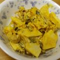 ぽりぽり拓庵's cooksnap of when they made かぼちゃとりんごのヨーグルトサラダ.