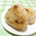 赤い電話's cooksnap of when they made ほっこり！猫まんま焼きおにぎり。.