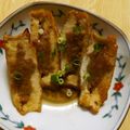 せつみか's cooksnap of when they made 厚揚げの肉詰め甘辛煮.