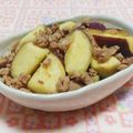 まあまま☆0403's cooksnap of when they made サツマイモと挽き肉の醤油麹炒め.