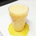 しじみごはん's cooksnap of when they made ✿柿とレモンとシナモンのスムージー✿.
