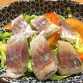 mayu_fu's cooksnap of when they made 母の鯵の昆布〆.
