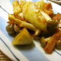 solapapa's cooksnap of when they made 里芋ときのこの炒めもの.