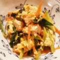 かおり85's cooksnap of when they made 小松菜の炒り豆腐.