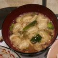 eiyoushi's cooksnap of when they made 小松菜・油揚げの味噌汁.