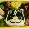 ＭｉＮｉまま's cooksnap of when they made キャラ弁☆フユニャン弁当(妖怪ウォッチ).