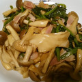 ウィンナ's cooksnap of when they made ほうれん草ときのこ＊和風バター醤油炒め.