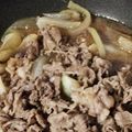 ぱんさぉ's cooksnap of when they made ⭐簡単 フライパン1つで牛丼吉野家風⭐.