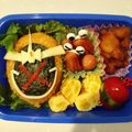 でんさー's cooksnap of when they made 仮面ﾗｲﾀﾞｰｺﾞｰｽﾄ～ﾑｻｼ魂～弁当.