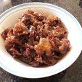sayogon's cooksnap of when they made ５分で牛肉のしぐれ煮、京のおばんざい8.