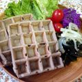みそゆうき's cooksnap of when they made そば粉ワッフル.