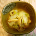 カンレンパパ's cooksnap of when they made 白菜と油揚げの煮物.