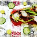 ﾕｯ子's cooksnap of when they made タコとキュウリのカルパッチョ！.