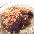 papikun's cooksnap of when they made ナスのおかか焼き.