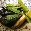 ユーロン's cooksnap of when they made 茄子と莢いんげんの煮浸し.