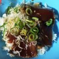 クックUAGG9E☆'s cooksnap of when they made 15分調理♪かつおのたたきで旨漬け丼♡.